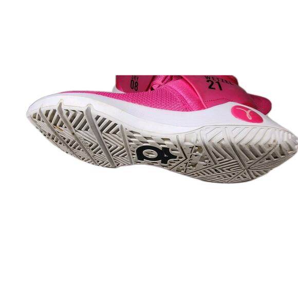 Nike KD Trey 5 IV Think Pink Sky 08 Wetzel 21 Customized Size 9 - Picture 7 of 11